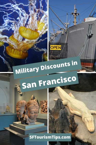 San Francisco Military Discounts Pin