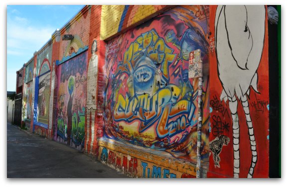 Clarion Alley murals san francisco