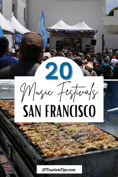 San Francisco Music Festivals Pin