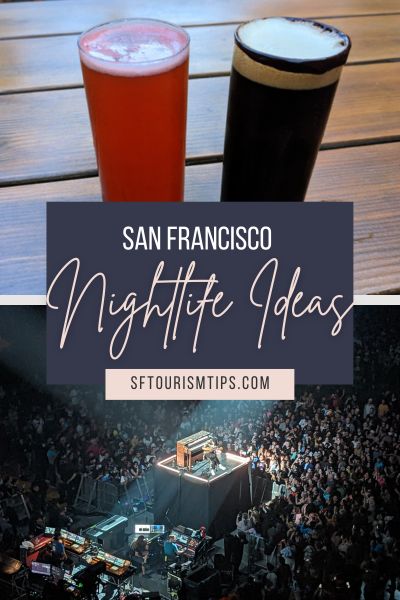 San Francisco Nightlife Pin