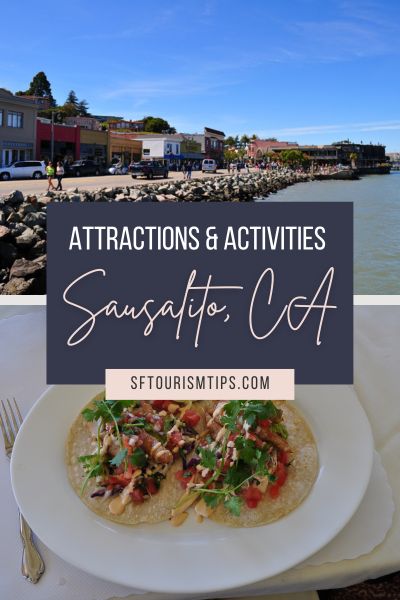 Sausalito Attractions Pin