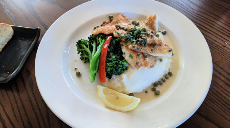 Fish Special of the day at Scoma's