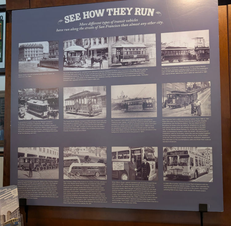 Display inside the Railway Museum