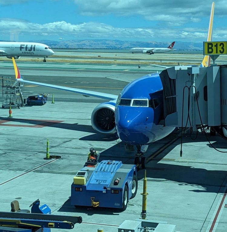 Southwest Flight at SFO