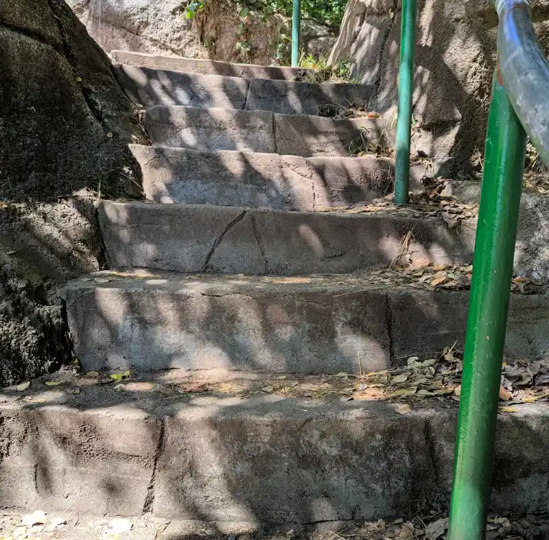 Stairs at Huntington Falls Stairs at Huntington Falls