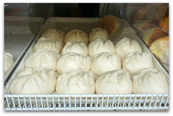 Steamed Buns in Chinatown