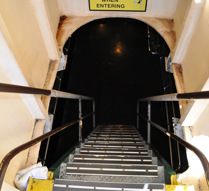 Steep Steps into the USS Pampanito Steep Steps into the USS Pampanito