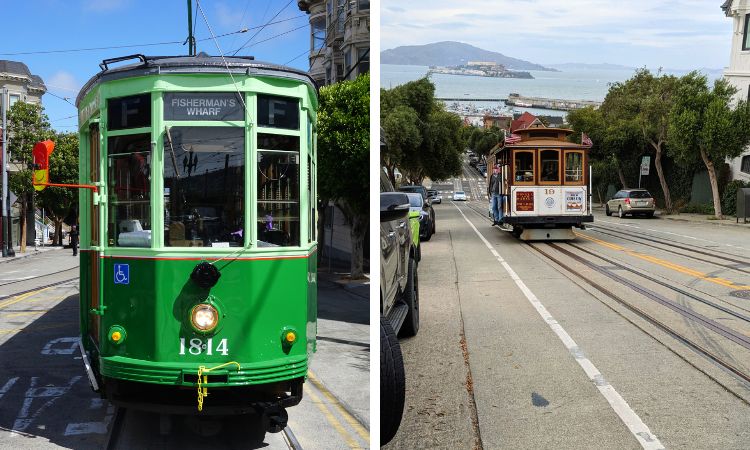 Streetcar and Cable Car