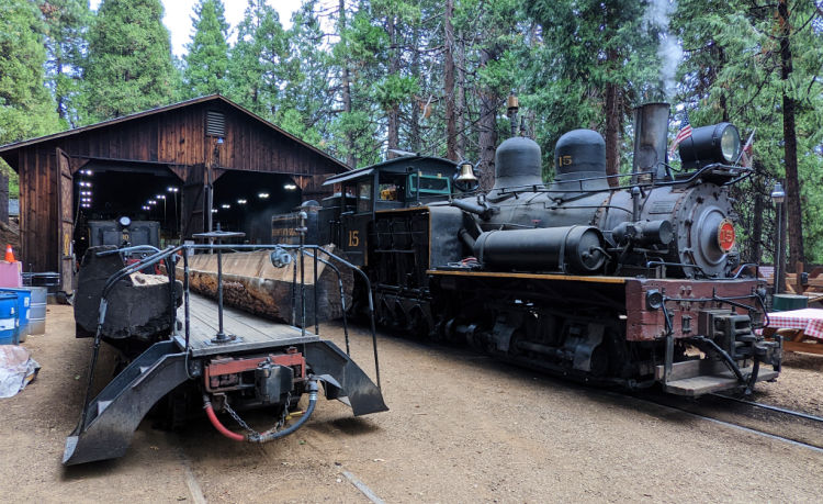 Sugar Pine Railroad near Yosemite