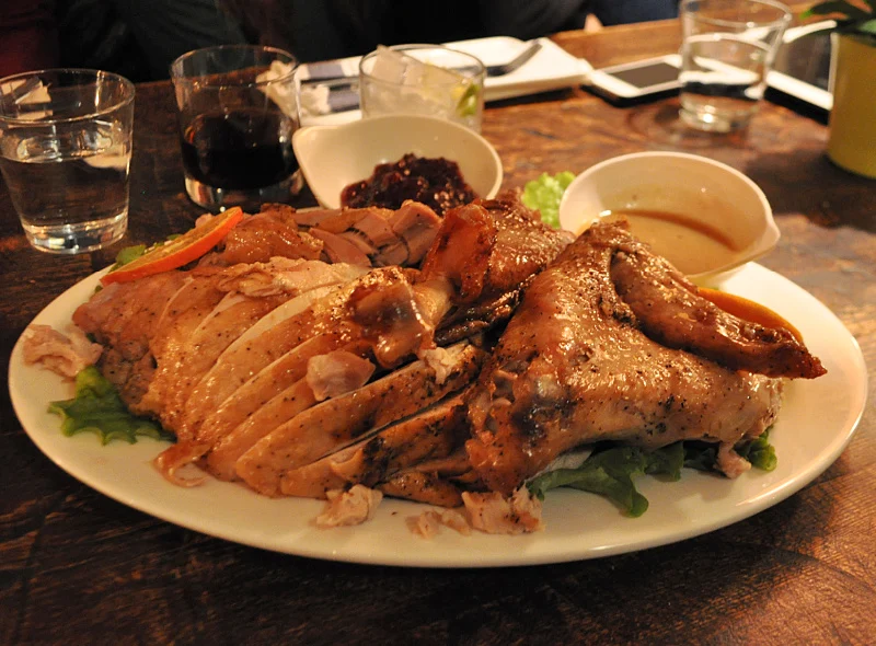 Sliced Thanksgiving Turkey