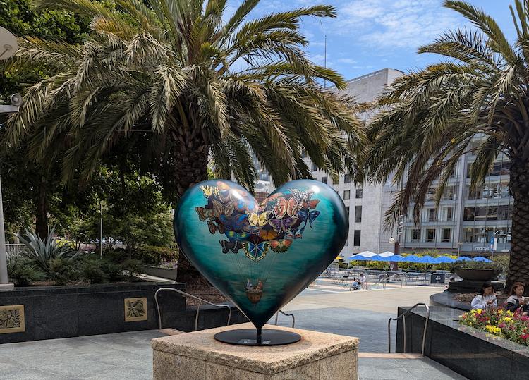 A Heart of San Francisco in Union Square