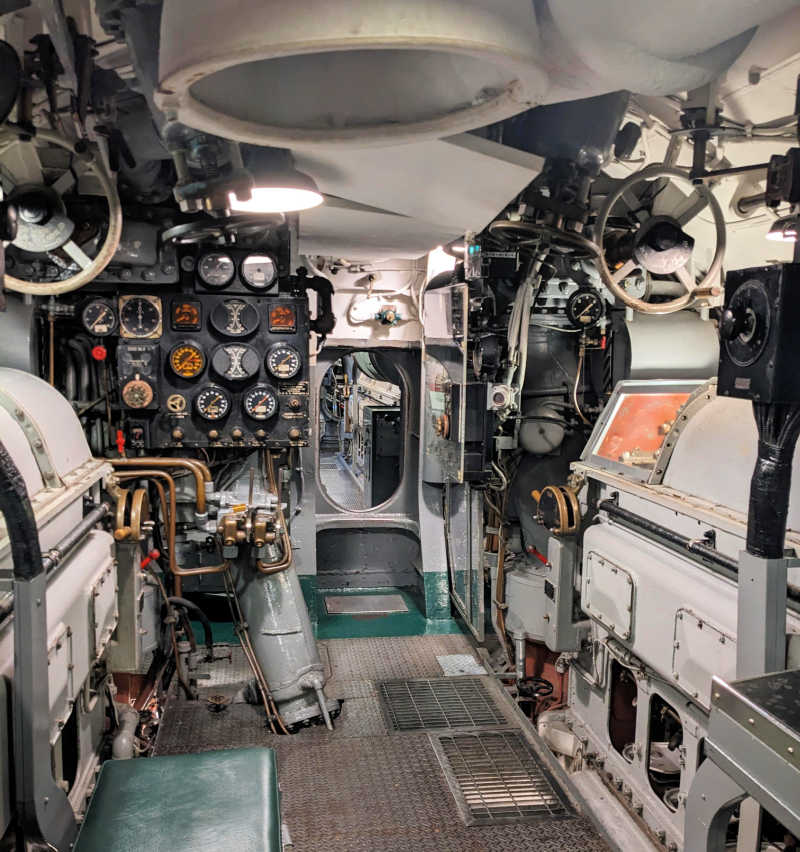 Inside the USS Pampanito in San Francisco's Fisherman's Wharf