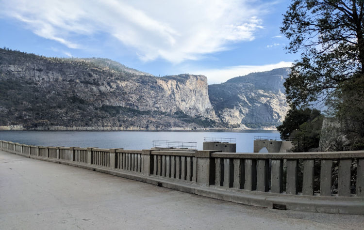 View of Hetch Hetchy Reservoir