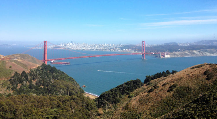 Views from the Marin Headlands