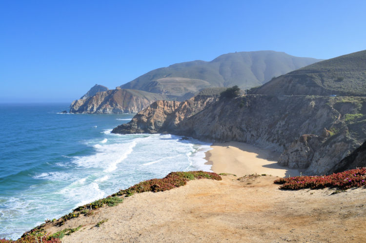 Views along Highway 1 in California