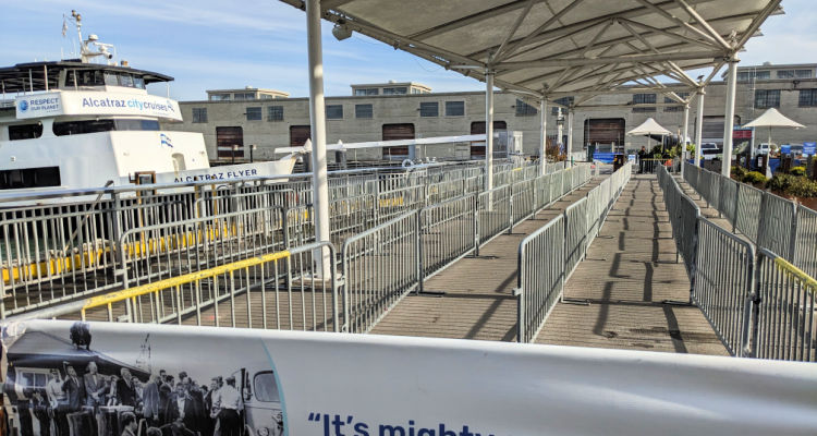 Waiting Line at Alcatraz