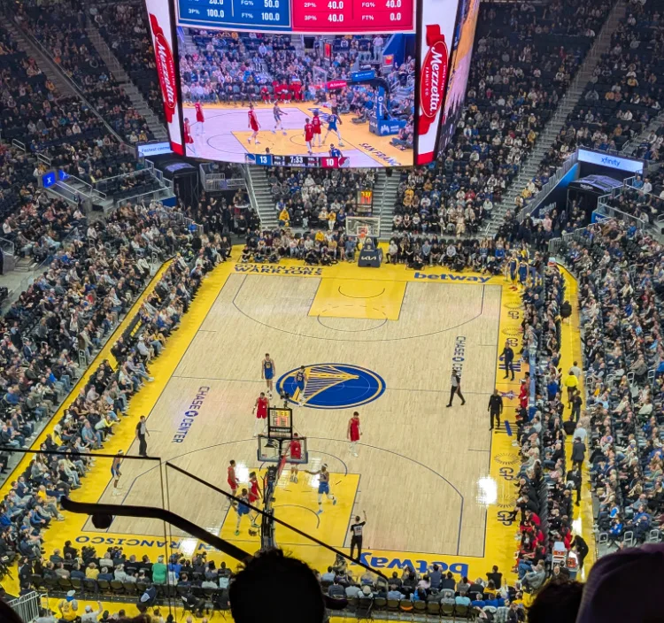 Warriors in January San Francisco