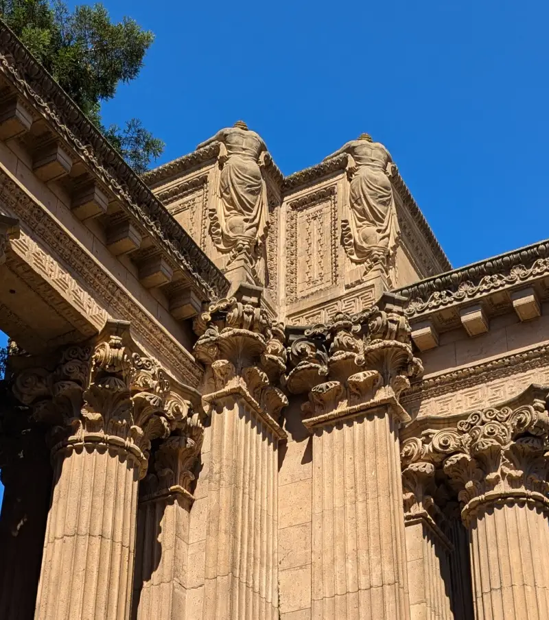 Weeping Women at the Palace of Fine Arts Weeping Women at the Palace of Fine Arts