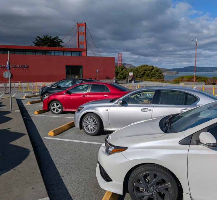 Welcome Center Parking Lot in San Francisco